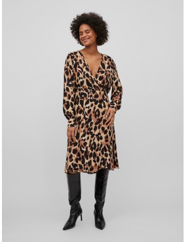 Vestido leopardo VIKIWI