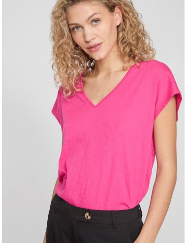 Camiseta encaje VISYMA rosa