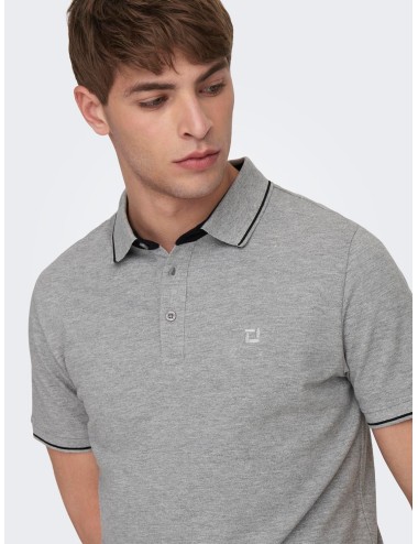 Polo FLETCHER gris