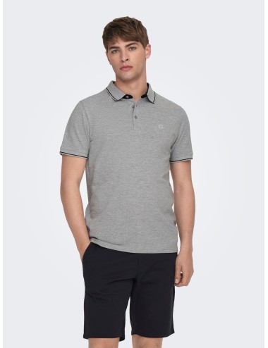 Polo FLETCHER gris