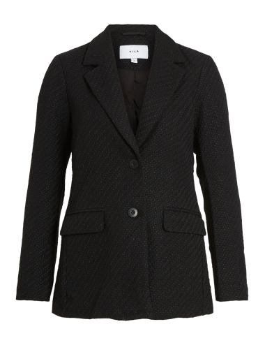 Blazer tweed VIEMMI negro