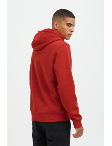 Sudadera relieve rojo