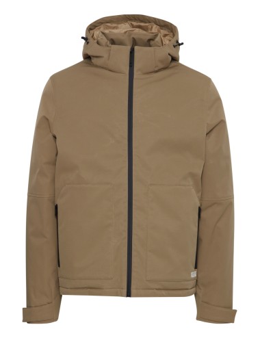 Parka acolchada khaki