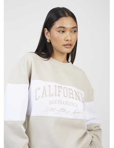 Sudadera CALIFORINA piedra