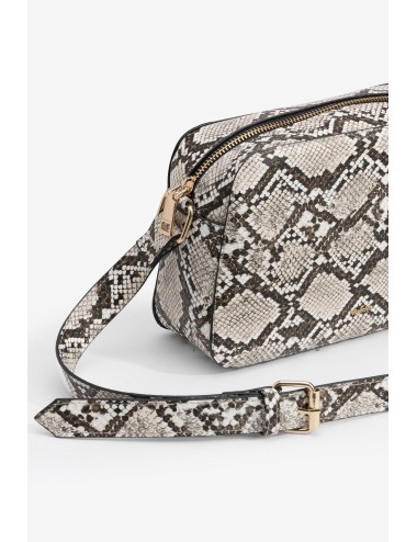 Bolso textura serpiente