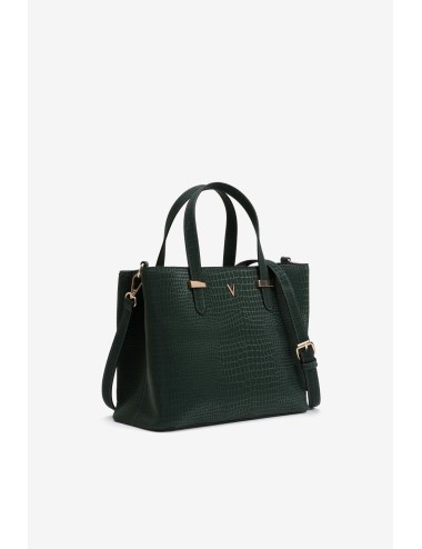 Bolso city cocodrilo verde