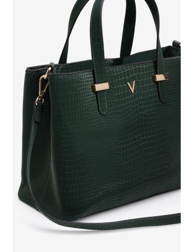 Bolso city cocodrilo verde