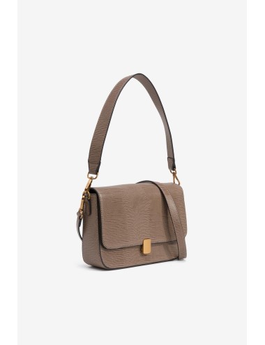 Bolso serpiente camel