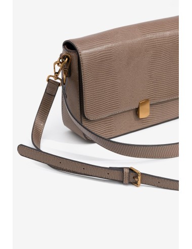 Bolso serpiente camel