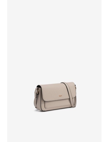 Bolso solapa beige