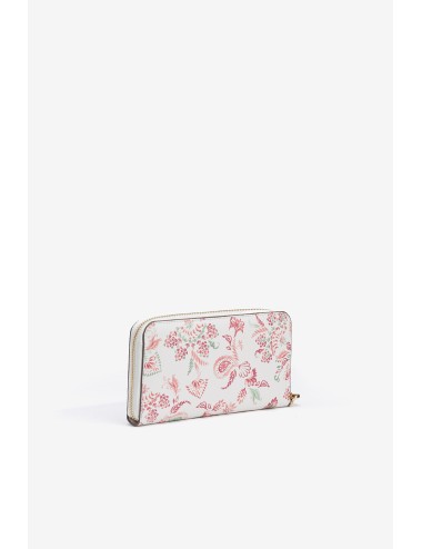 Cartera grande floral