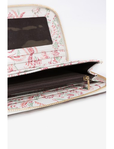 Cartera grande floral