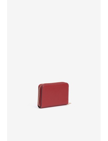 Cartera mediana rojo