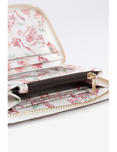 Cartera mediana floral