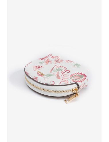Monedero floral