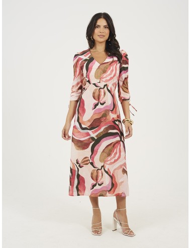 Vestido LOANA estampado