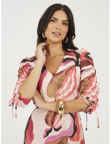 Vestido LOANA estampado
