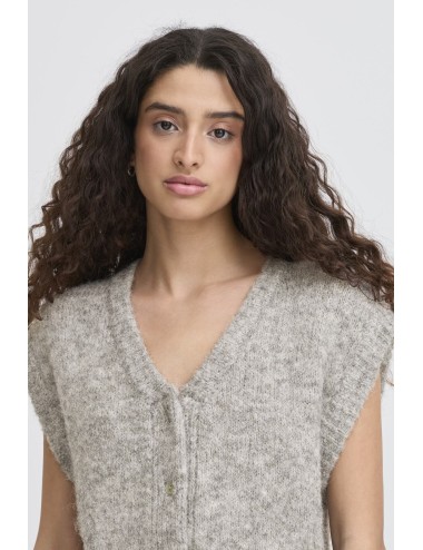 Chaleco punto BELABLUE gris