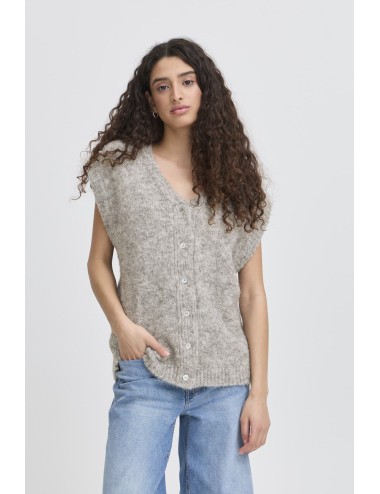Chaleco punto BELABLUE gris